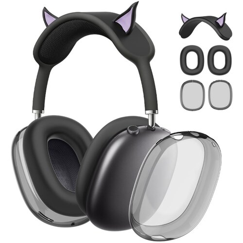 INF Komplet silikonsko-TPU za&scaron;čitnih prevlek za AirPods Max 3-delni Black, (5000324217) Cene