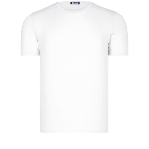 Dewberry T8569 BIKE COLLAR MEN'S T-SHIRT-PLAIN WHITE Cijene