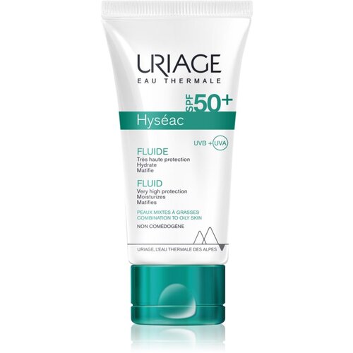 Uriage Hyséac Fluid SPF50+ hidratantni i mat fluid za mješovitu i masnu kožu 50 ml unisex Cijene