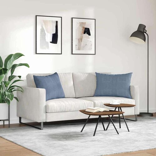 VidaXL jastučići za sofu 2 pcs plava 70 x 50 cm kordura tekstil Slike