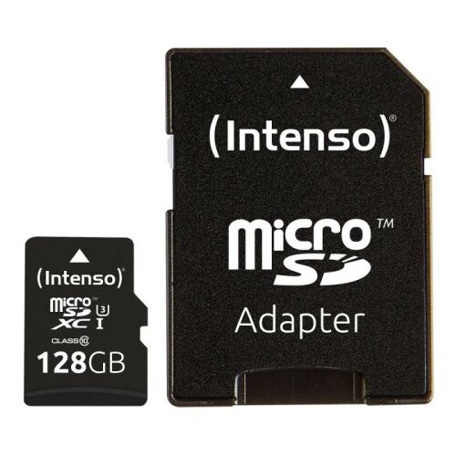 Intenso 128GB microSDXC UHS-I Class 10 Pro 90MB/s spominska kartica Cene