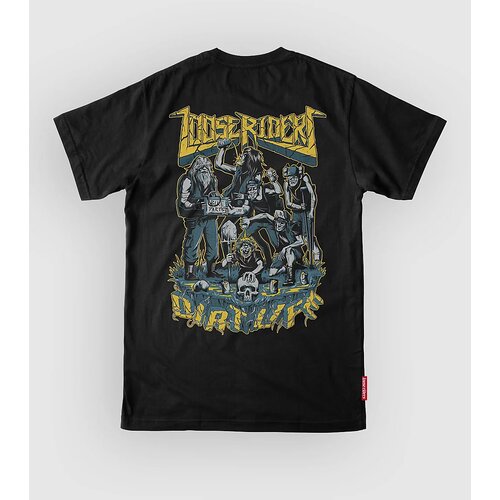 Loose Riders Dirt Life Tech Tee black Cene