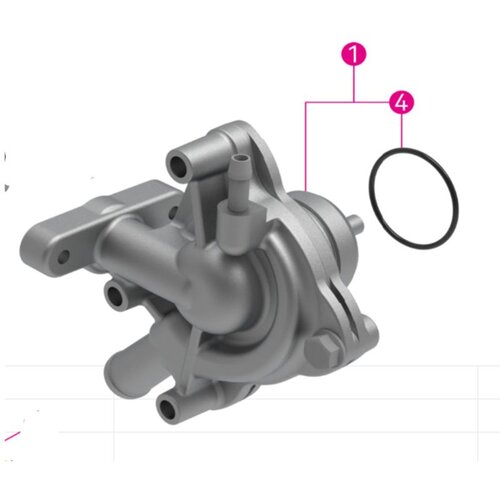 Sklop vodene pumpe 157M.05.410 za skuter Motovene New Adviser Slike