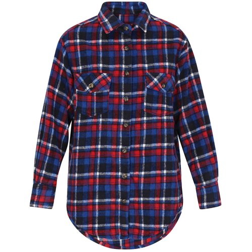 ROCKEASY Bluza modra / nočno modra / rdeča / bela Slike
