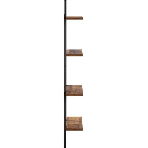  Zidna polica Staro drvo 61 x 13,5 x 105,5 cm Prerađeno drvo Slike
