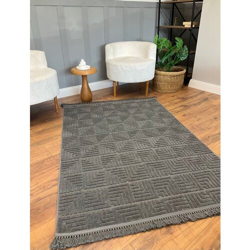 Conceptum Hypnose dizayn kare - anthracite anthracite carpet (80 x 100) Slike