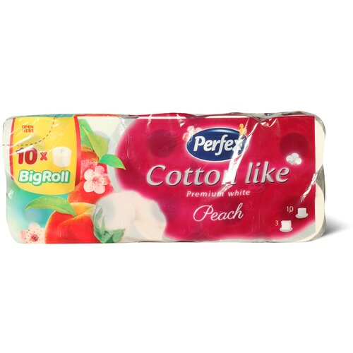 Perfex toalet papir Cotton Peach 10/1 3sl Slike