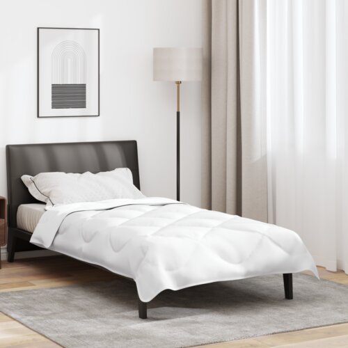 vidaXL Pokrivači & Duveti Bijela 135 x 220 cm Mikrovlakna Cijene