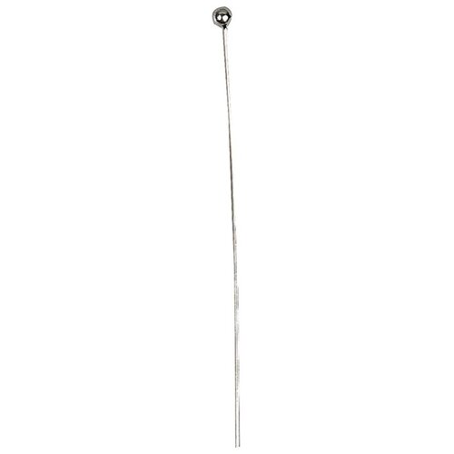 Artmie Srebrne igle s kuglicom 60 mm Slike