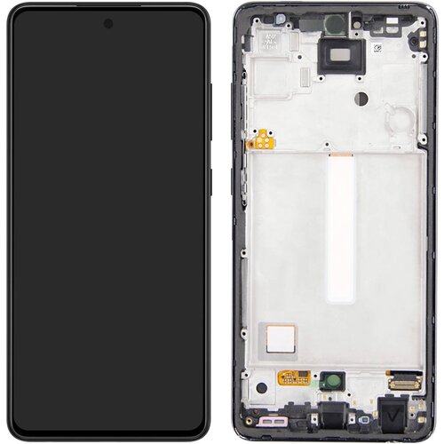 Samsung Originalni zaslon A52, A52 5G in A52s: LCD zaslon na dotik, servisni paket - crn, (21733312) Slike