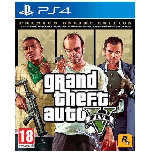 Rockstar Games Grand Theft Auto V - Premium Online Edition (PS4) Cene