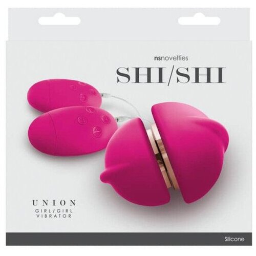 New Sensations Novelties Klitoralni Stimulator Shi/shi Union Girl/girl Vibe Slike