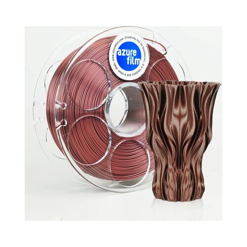 AzureFilm pla silk dark copper, 1,75 mm / 1000 g (1 kg) Cene