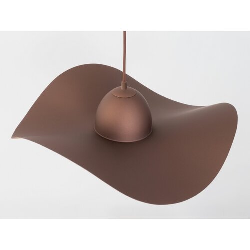  Visilica na sajli KAPELLO 1xE27/60W/230V &amp;Oslash; 55 cm braon/bakarne boje Slike