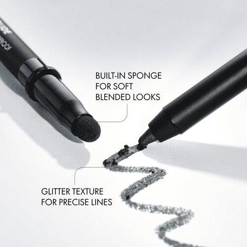 Catrice Jewel Glide Effect Eye Pencil vodootporna olovka za oči za blistavi sjaj nijansa 010 Black Diamond 1.5 g Slike