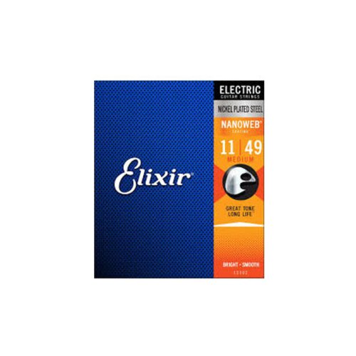  ŽICE ZA EL. GITARU ELIXIR MEDIUM NANOWEB 011/49 Slike