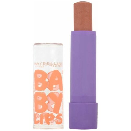 Maybelline Nega &amp;amp; podlage za ustnice Baby Lips Lippenbalsam - Peach Kiss Rožnata Slike