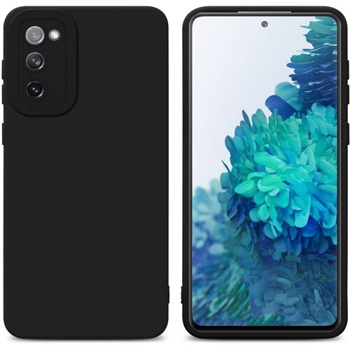 Cadorabo Ohi&amp;scaron;je, združljiv s Samsungom v Fluid Black - Za&amp;scaron;čitni pokrov, narejen iz fleksibilnega silikona TPU, (20593210) Slike