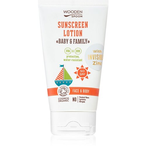 WoodenSpoon Baby&Family zaščitno mleko za sončenje za celo družino SPF 50 150 ml Cene