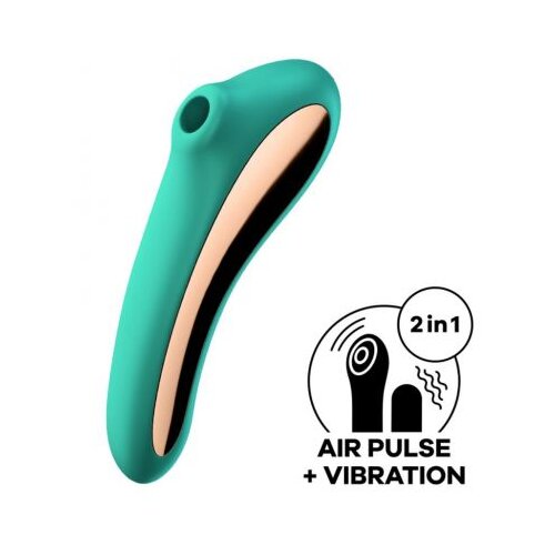 Satisfyer Vibrator Dual Kiss zelen Cene