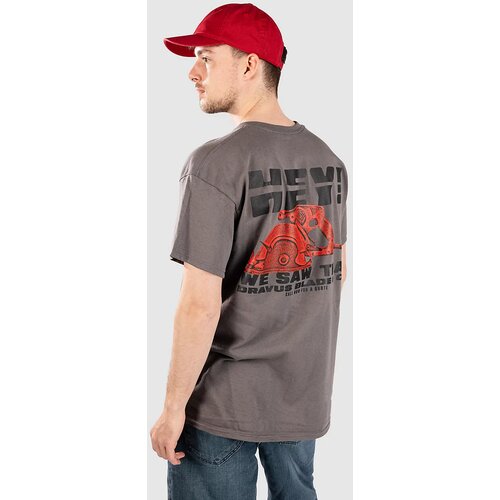 Dravus We Saw That T-shirt vintage gray Slike