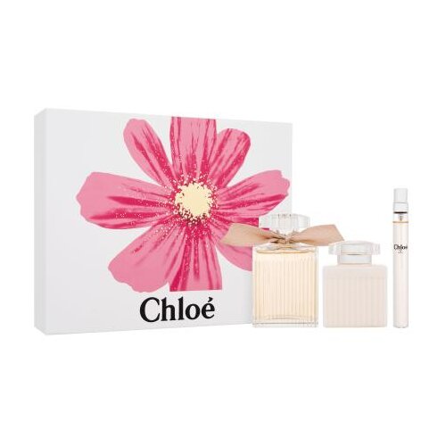 Chlo&amp;eacute; set: EDP 100 ml + losion za tijelo 100 ml + EDP 10 ml za žene Slike