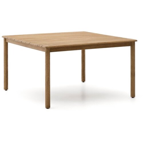 Kave Home Vrtna miza iz masivne akacije 135x135 cm Sori &ndash; Cene