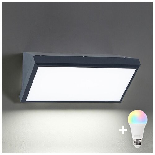  Brilagi-LED RGBW Spolja&scaron;nja zidna svetiljka TRIANGLE 1xE27/15W/230V antracitIP65 Cene