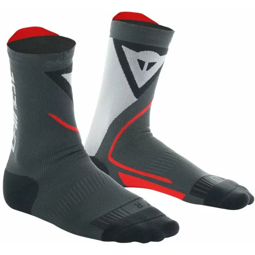 Dainese Čarape Thermo Mid Socks Black/Red 42-44