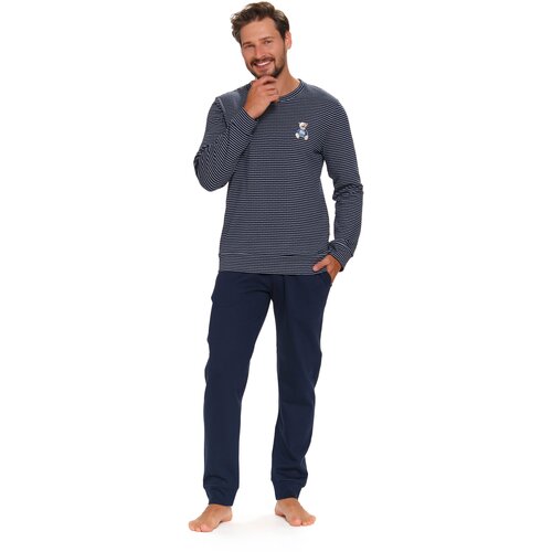 Doctor Nap Man's Pyjamas PMB.5251 Navy Blue Slike