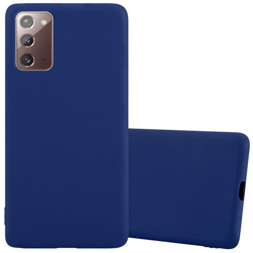 Cadorabo Case, združljiv s Samsungom v Candy Tarmno Blue - za&scaron;čitna prevleka iz fleksibilnega silikona TPU, (20576331) Cene