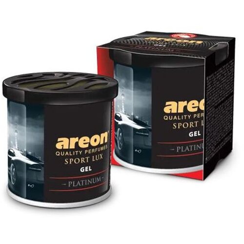 Areon Gel Sport osveživač vazduha u konzervi, Platinum Slike