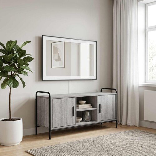  TV ormar 99 x 33 x 50 cm Siva Sonoma Konstruirano drvo Cene