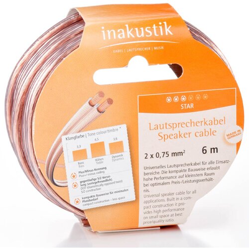Inakustik in-akustik Star Kabelring 10m Lautsprecherkabel 2 x 1mm Cijene