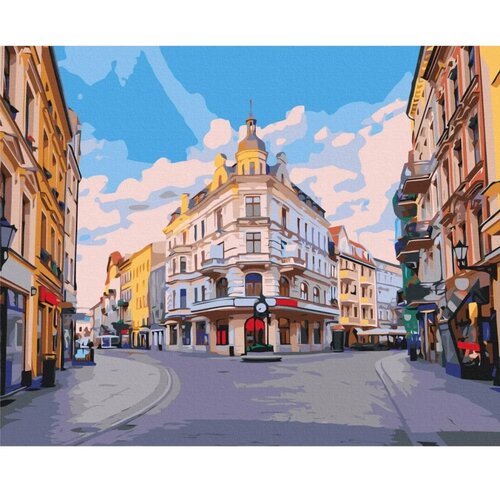  Slika za samostalno slikanje - Streets of Toruń 50x40 Cene
