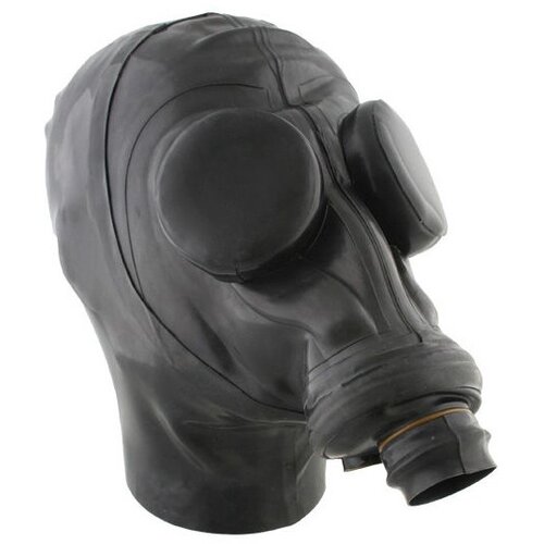 Mister B Russian Gasmask with Hood and Eyecaps Black S/M Slike