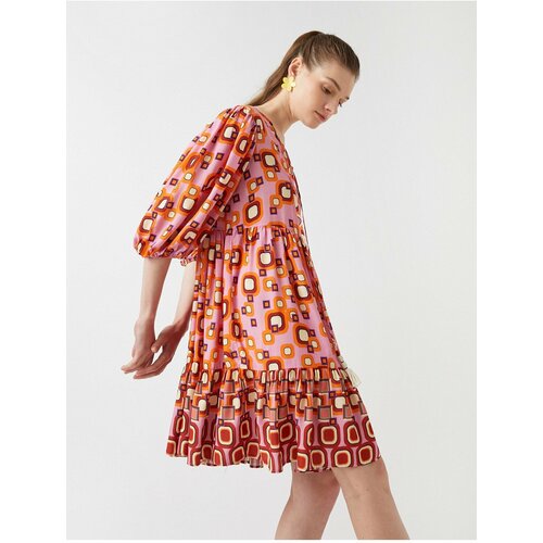 Koton Dress - Orange - Ruffle both Slike