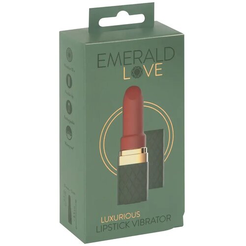  Mini vibrator Karmin, 8.5cm, Zeleni Slike