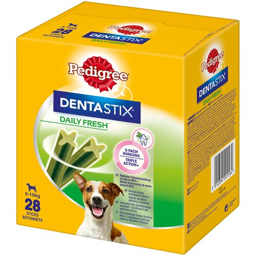  Varčno pakiranje: 168 x Pedigree DentaStix dnevna nega zob / Fresh  - Fresh - za male pse (5-10 kg) Cijene