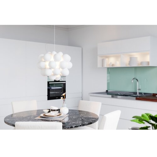  ByRydens 4200440-5002 - Visilica na sajli GROSS 8xG9/4W/230V bela Slike