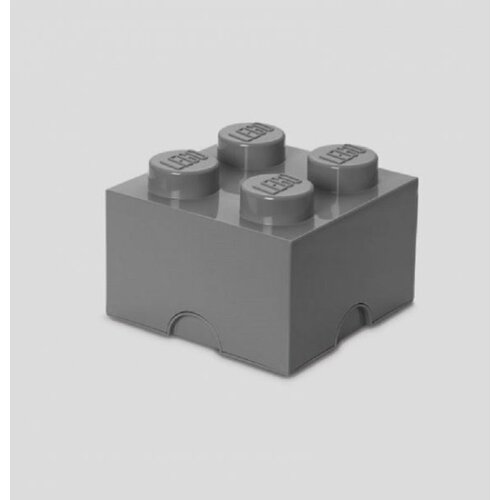 Lego kutija za odlaganje (4): tamno siva Cene