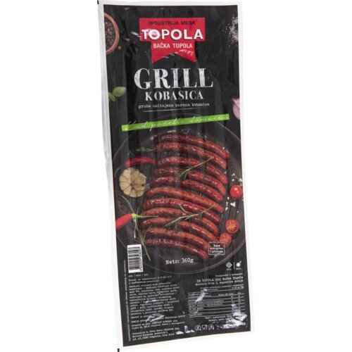 Topola grill kobasica 360g Cene