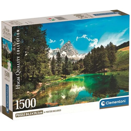 Clementoni Plava jezera 1500 komada HQC puzzle 84,5x59,5cm - Cene