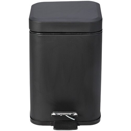 Venus Koš s pedalom Quadra, (3 l, črn, oglat, kovina) Cene