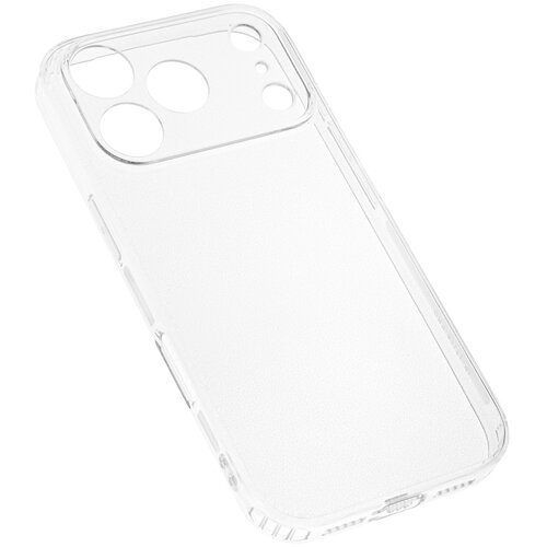  Torbica silikonska Ultra Thin with pluggy za iPhone 17/18 Pro Max 6.9 transparent Slike