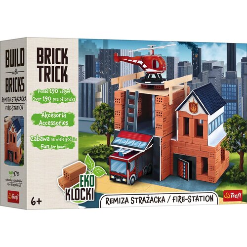 Brick Trick Set sa kockama Sazidaj vatrogasnu stanicu 61915 Cene