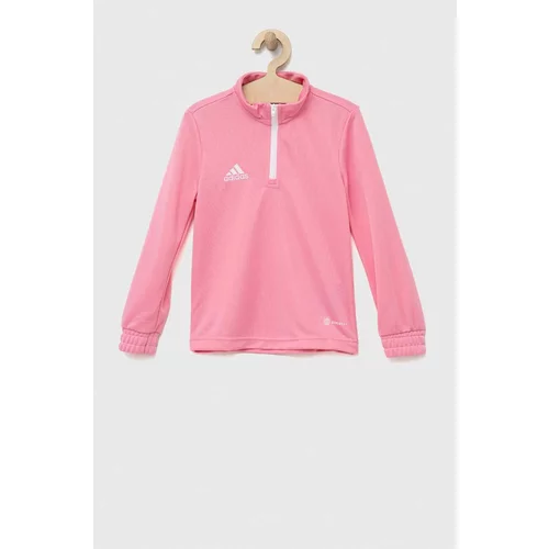 Adidas Otroški pulover ENT22 TR TOPY roza barva