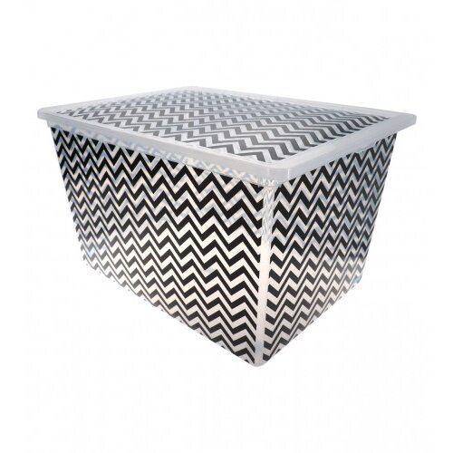 QUTU Kutija za odlaganje 37x52,5x31cm 50l ZIG ZAG Cene