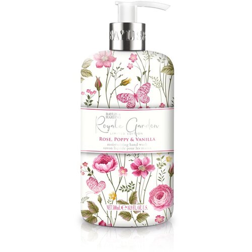 Baylis &amp;amp; Harding royale garden rose, poppy &amp;amp; vanilla di&amp;scaron;eče tekoče milo za roke 500 ml Slike