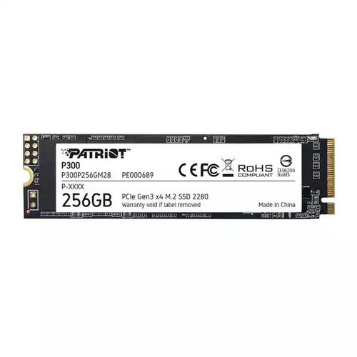 SSD M.2 NVMe 256GB Patriot P300 1700MBs/1100MBs P300P256GM28 Slike
